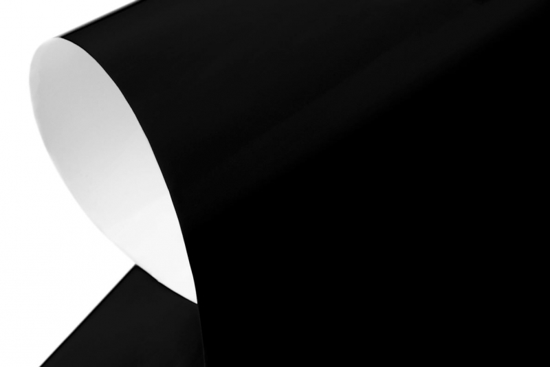 10m Rolle Bügelfolie schwarz