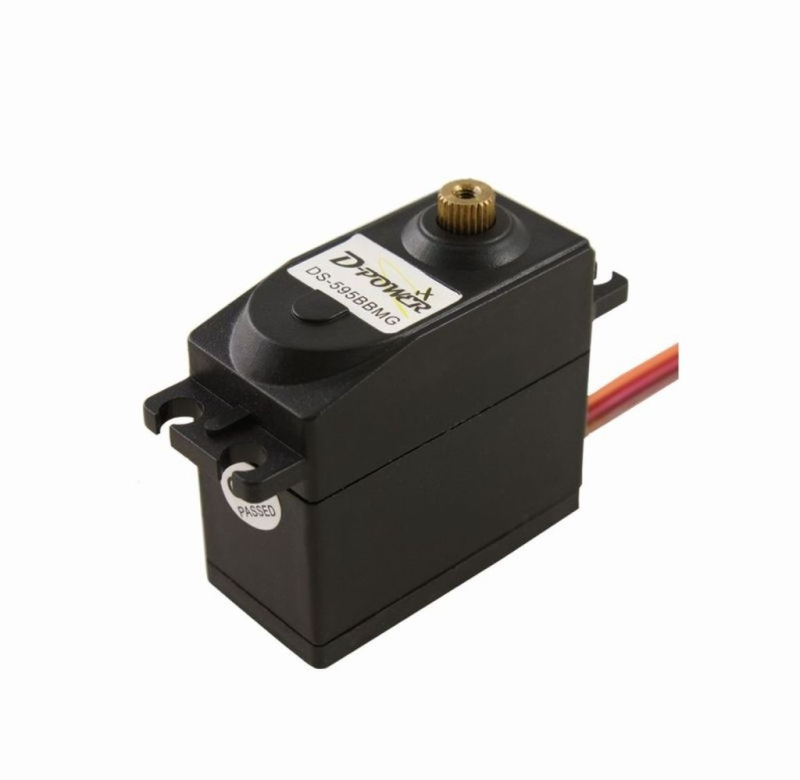 Standard Servo mit Kugellager und Metallgetriebe für Fläche und RC-Car DS595 D-Power