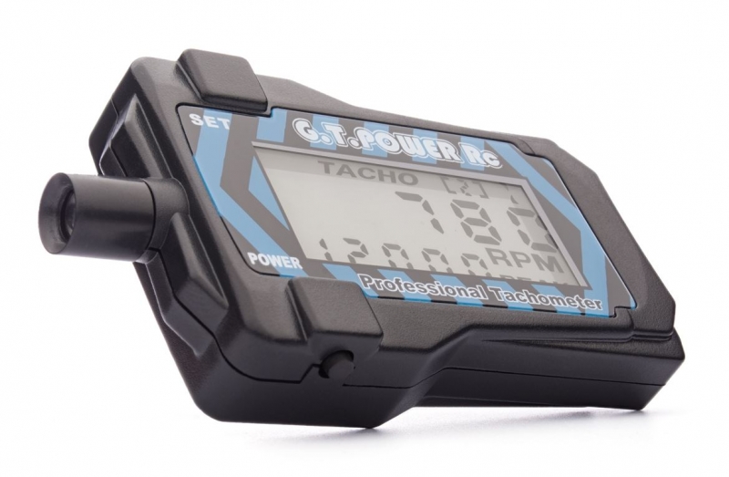 Optischer Drehzahlmesser für Props 2-9 Blatt bis 99.999 U/min