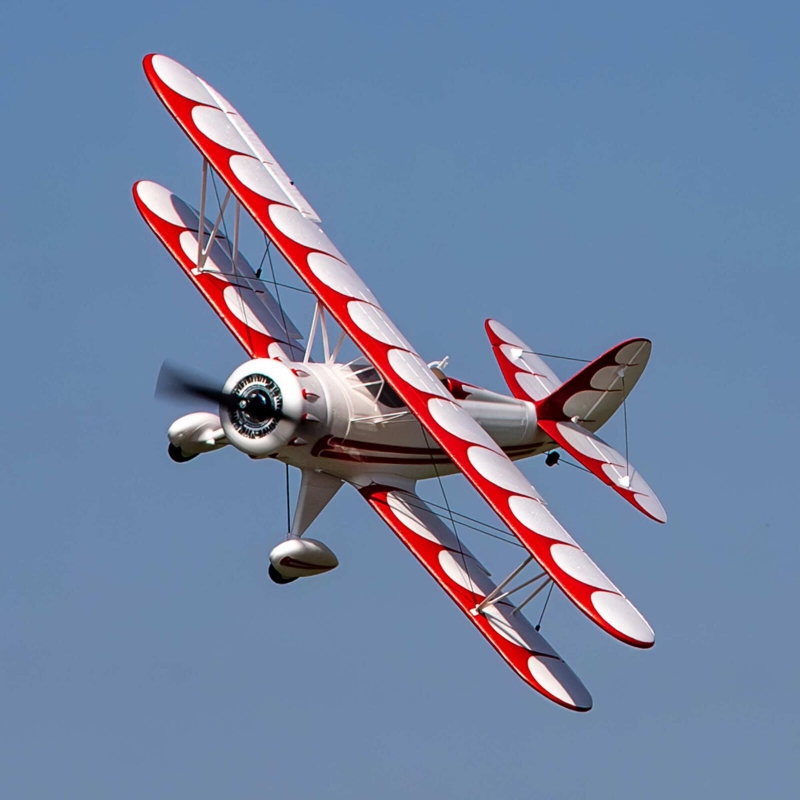 UMX WACO BNF Basic with AS3X and SAFE Select, White-red EFL53550 E-flite