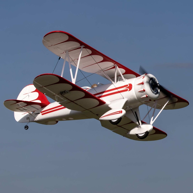 UMX WACO BNF Basic with AS3X and SAFE Select, White-red EFL53550 E-flite