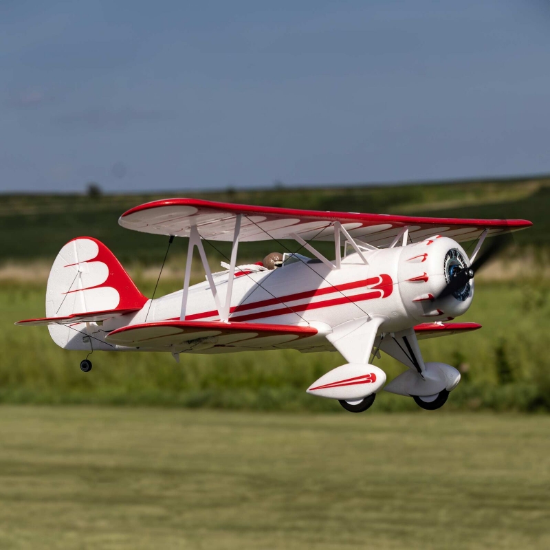 UMX WACO BNF Basic with AS3X and SAFE Select, White-red EFL53550 E-flite