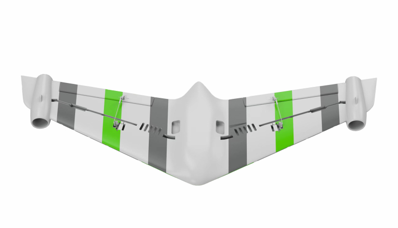 Eagle Twin V2 EDF Nurflügel 2x 40mm Impeller PNP GRÜN