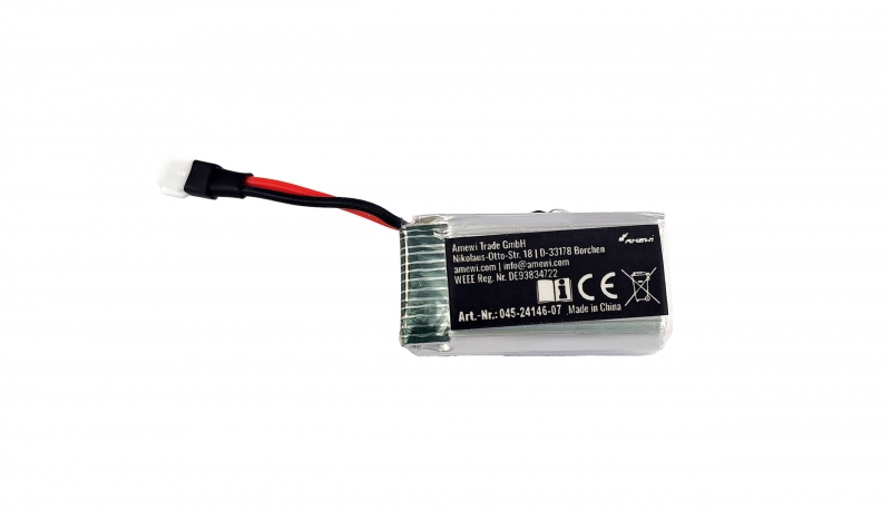 Lipo Akku 1S 3,7V 500mAh Molex Stecker