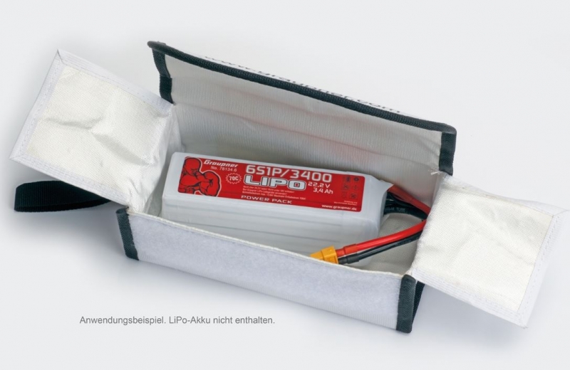 Lipo Tasche Graupner für 2-6S Lipos GR8378