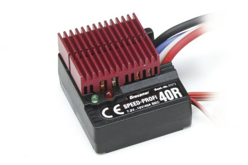 Graupner Fahrtenregler Speed Profi 40R BEC No.7196