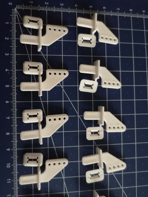 Ruderhorn Nylon 17mm ideal für Schaumstoffmodelle und Shockflyer VE=10 Stück