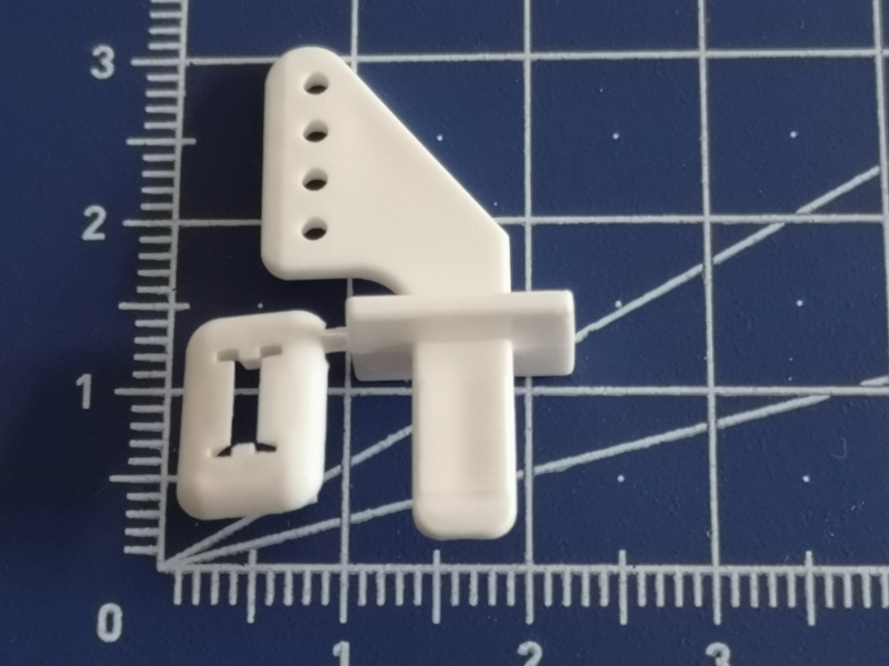 Ruderhorn Nylon 17mm ideal für Schaumstoffmodelle und Shockflyer VE=10 Stück