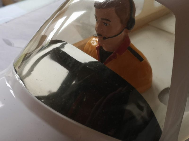 Graupner Pilotenbüste 78mm für Modelle im Maßstab 1:5 / 1:6 no.970.4