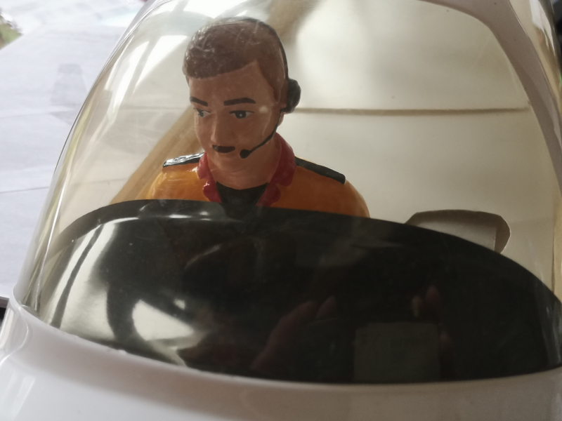 Graupner Pilotenbüste 78mm für Modelle im Maßstab 1:5 / 1:6 no.970.4