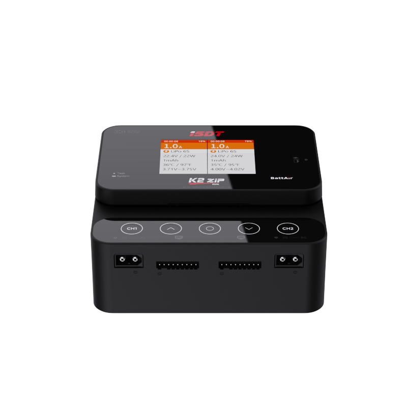 K2 Zip Smart Charger / Ladegerät 12V/230V für bis zu 20A Ladeleistung für 1-8S LiXX