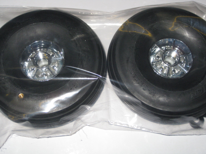 Super Leicht Rad 125mm mit Ventil (1 Paar) Kavan KAV50.0260