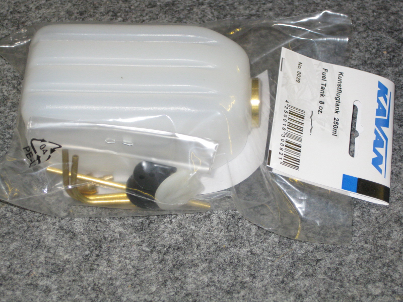 250ml Kunstflugtank für Verbrennermodelle / Methanol