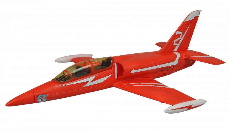 AMXFlight L-39 Albatros V2 EPO PNP rot für 3S Lipo bis 1000mAh