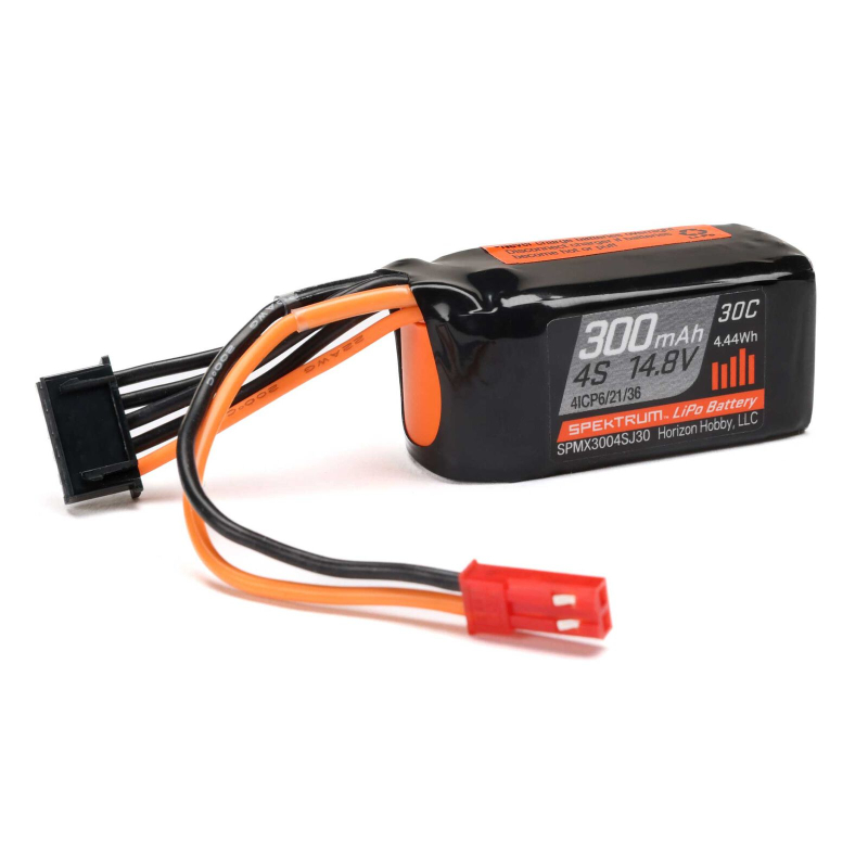 Lipo Akku für Micro Draco 4S 14.8V 300mAh 30C LiPo Battery Artikelnummer SPMX3004SJ30