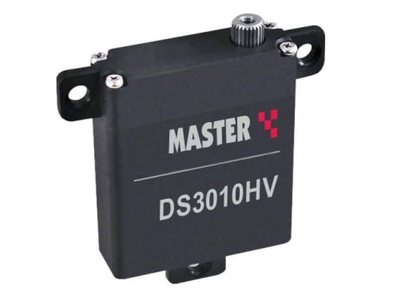MASTER Servo DS3010 HV 10mm Flächenservo mit Metallgetriebe für 6-8,4V Pichler C9268