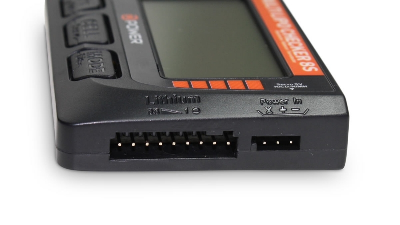 D-Power Multi Lipo Checker 8S / Balancer / Servotester / Akkutester