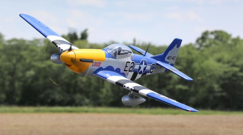 P-51D Mustang 1.5m BNF Basic mit Smart Technologie E-flite EFL01250