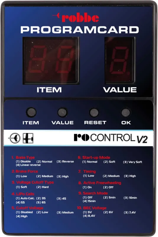 Ro-Control V2 Programmierkarte robbe 8750