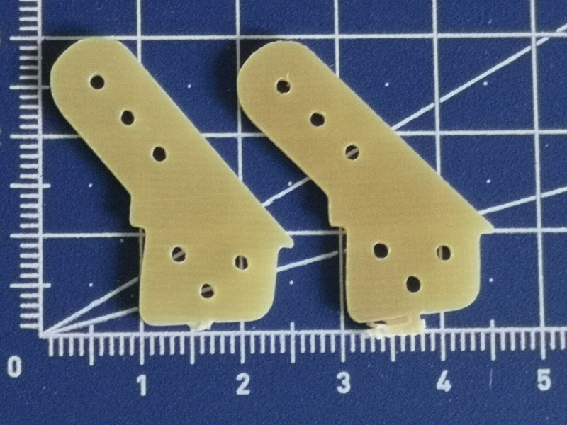 GfK-CNC Ruderhorn Höhe 30mm Typ 3 (VE= 1 Paar)