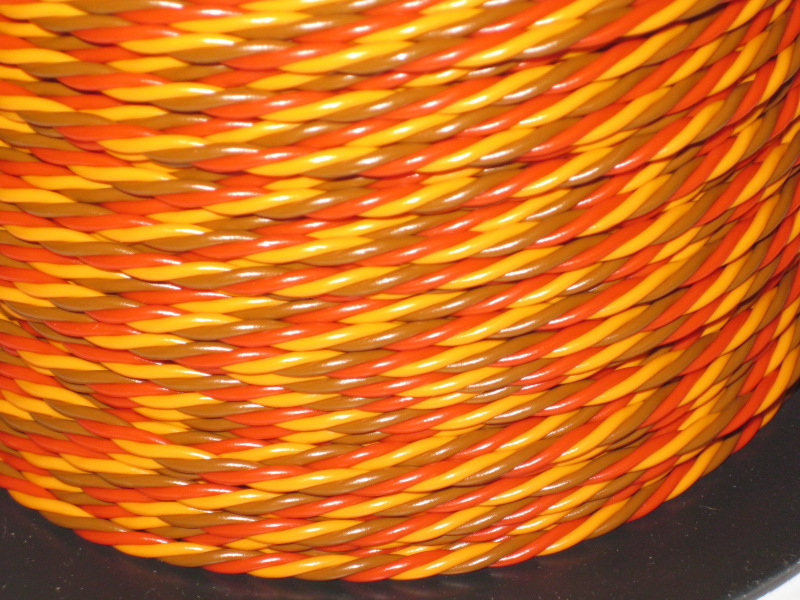 PVC Servokabel 3x 0,25qmm verdrillt / verseilt LiFY Farben Gr./JR Meterware