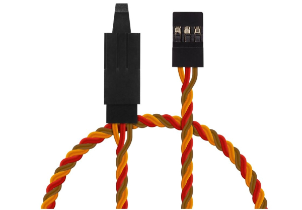 Servoverlängerungskabel 90cm verseilt mit Sicherung KAV36.2007