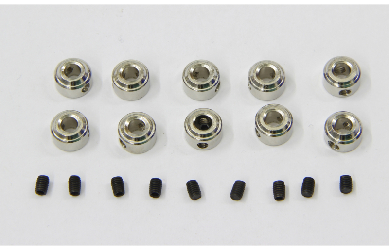 Stellringe Ø 4,1mm (innen) mit Bund VE=10 Stück