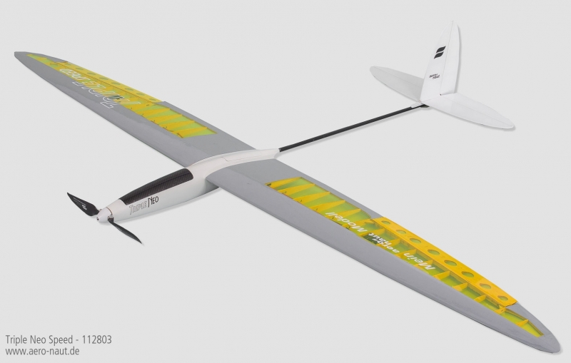 Triple NEO "Speed" Segelflugmodell oder Elektrosegler Bausatz 181cm Aeronaut