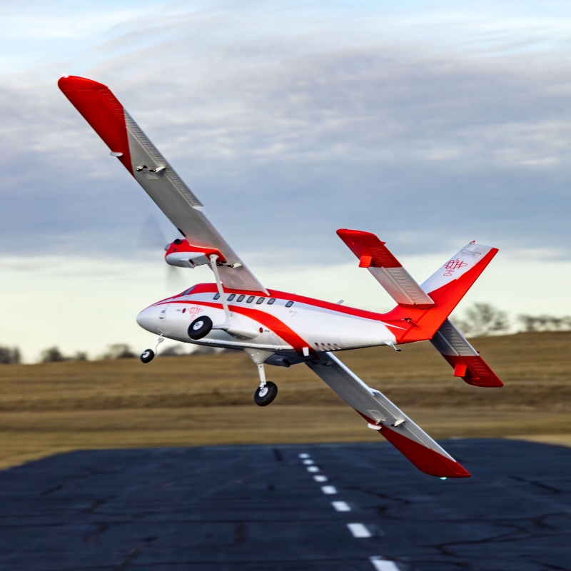 DHC-6 Twin Otter 1.4m BNF Basic with AS3X+ and SAFE Select E-flite EFL32050