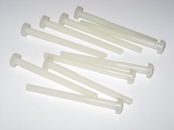 Kunststoffschrauben M5 x 60mm Zylinderkopf VE=10 Stück