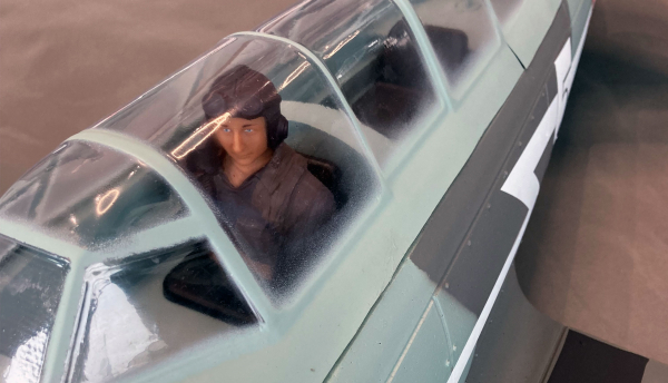 AMXFlight YAK-11 Military Camouflage EPO für 6S Lipo  PNP Spw.145cm