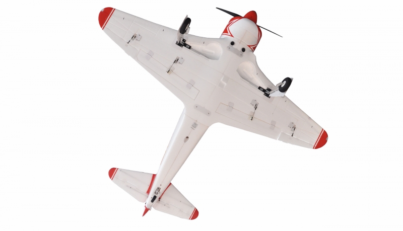 AMXFlight YAK-11 rot weiss EPO für 6S Lipo  PNP Spw.145cm