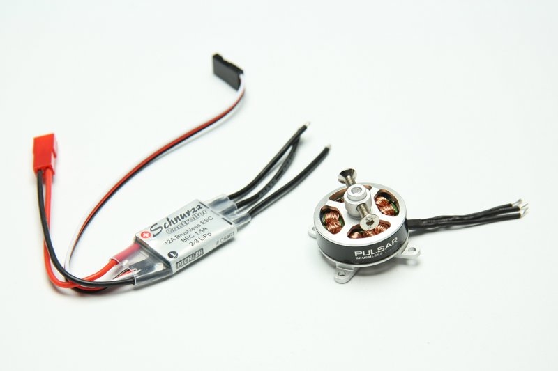 Indoor Antriebsset BL bis 250g Fluggewicht