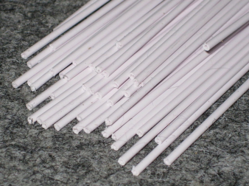 Bowdenzugrohr 2mm aussen / 1mm innenweiss