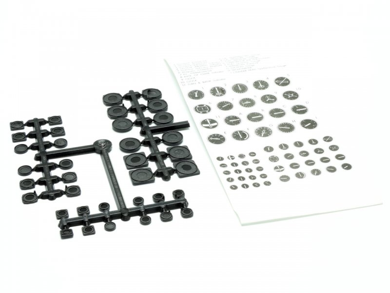 Cockpit Instrumente S für kleine Flugmodelle Ø 6, 9 und 14mm groß EXTRON X3357