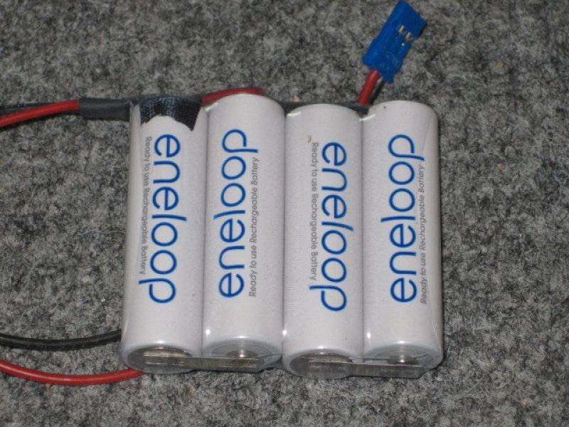 Eneloop Empfängerakku 4,8V/2000mAh, NiMH, Reihe