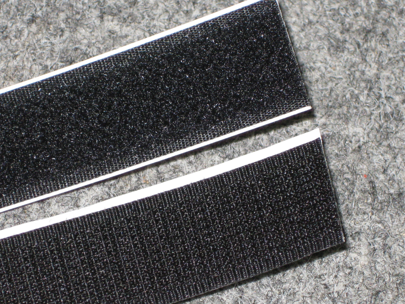 Klettband 20mm x 50cm lang, sebstklebend