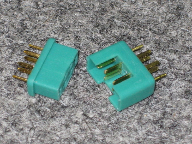 1 Paar MPX Stecker und Buchse