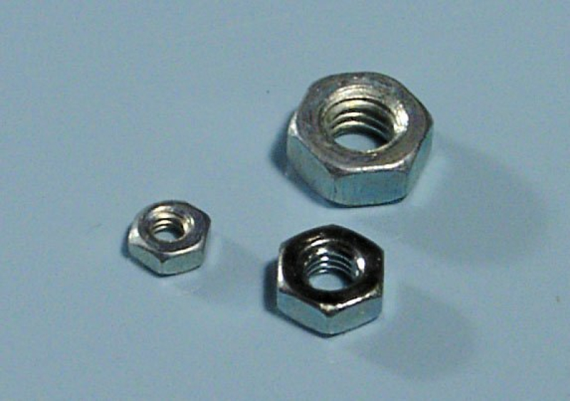 Muttern Metall M3, VE=10 Stück X0381 extron