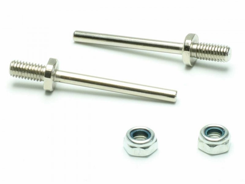 Radachsen Ø 4mm x 40mm mit selbsichernder Mutter 1Paar Pichler 15479